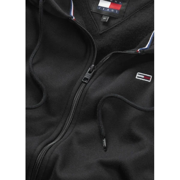 ΑΝΔΡΙΚΗ ΖΑΚΕΤΑ  TJM REG S FLAG ZIP THRU TOMMY JEANS DM0DM20743-BDS ΜΑΥΡΟ - Image 3