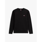 Ανδρική μπλούζα μακρύ μανίκι TJM REG BADGE TEE LS TOMMY JEANS DM0DM21974-BDS μαύρο - Image 4