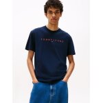 Ανδρική μπλούζα REG LINEAR LOGO TEE EXT TOMMY JEANS DM0DM20744-0GZ μπλε