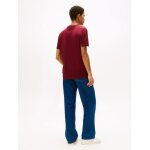 Ανδρική μπλούζα κοντό μανίκι LOGO TEE EXT TOMMY JEANS DM0DM20744 ΜΠΟΡΝΤΩ - Image 3