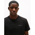 Ανδρική μπλούζα κοντό μανίκι SLIM LINEAR CHEST TEE TOMMY JEANS DM0DM21780-BDS μαύρο - Image 4