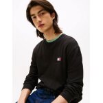 Ανδρική μπλούζα μακρύ μανίκι TJM REG BADGE TEE LS TOMMY JEANS DM0DM21974-BDS μαύρο