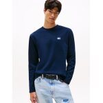 Ανδρική μπλούζα μακρύ μανίκι BADGE TEE TOMMY JEANS DM0DM21974-C1G μπλε