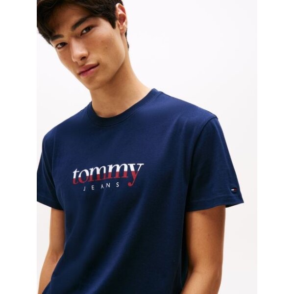 Ανδρική μπλούζα κοντό μανίκι TEE EXT TOMMY JEANS DM0DM21978 μπλε - Image 4