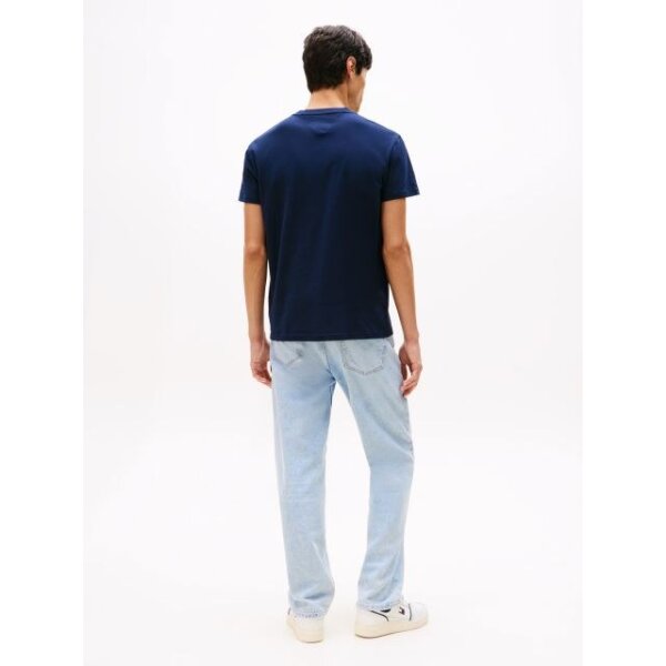 Ανδρική μπλούζα κοντό μανίκι TEE EXT TOMMY JEANS DM0DM21978 μπλε - Image 3