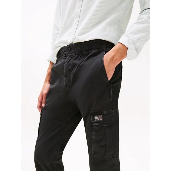 Ανδρικό παντελόνι SCANTON CARGO JOGGER TOMMY JEANS DM0DM22003 μαύρο - Image 4