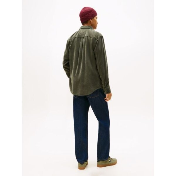 ΑΝΔΡΙΚΟ ΠΟΥΚΑΜΙΣΟ TJM REG BABY CORD SHIRT EXT TOMMY JEANS DM0DM22021-MRH - Image 4