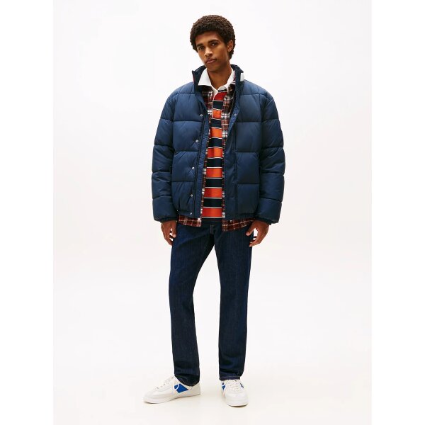 ΑΝΔΡΙΚΟ ΜΠΟΥΦΑΝ  TJM DNA COLLAR PUFFR EXT TOMMY JEANS DM0DM22041-C1G ΜΠΛΕ - Image 3