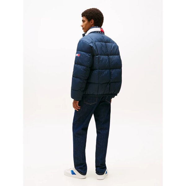 ΑΝΔΡΙΚΟ ΜΠΟΥΦΑΝ  TJM DNA COLLAR PUFFR EXT TOMMY JEANS DM0DM22041-C1G ΜΠΛΕ - Image 4