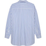 ΓΥΝΑΙΚΕΙΟ ΠΟΥΚΑΜΙΣΟ TJW OVS BADGE STRIPE SHIRT TOMMY JEANS DW0DW21450-C5Z - Image 3