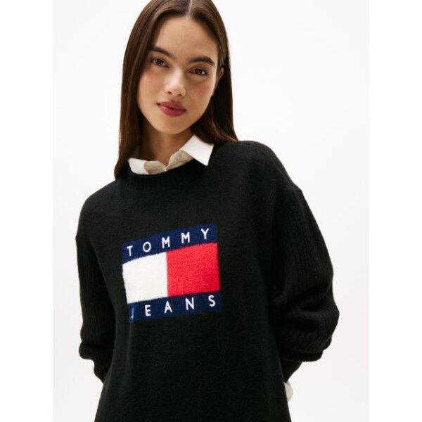 ΓΥΝΑΙΚΕΙΟ TJW FLAG SWEATER DRESS EXT TOMMY JEANS DW0DW21462-HEV - Image 3
