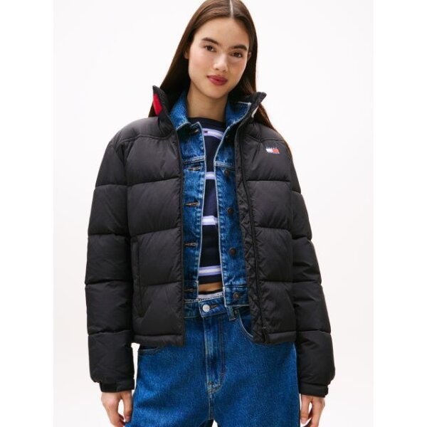 DW0DW21621BDS_main (1) ΓΥΝΑΙΚΕΙΟ TJW ESS PUFFER FLAG JACKET EXT TOMMY JEANS DW0DW21621-BDS - Image 1