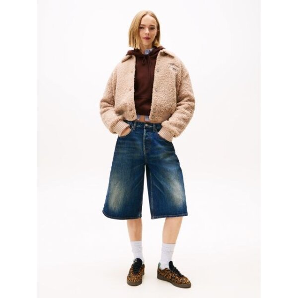 DW0DW21666GUQ_alternate2 ΓΥΝΑΙΚΕΙΟ TJW TEDDY VARSITY BOMBER TOMMY JEANS DW0DW21666-GUQ - Image 3