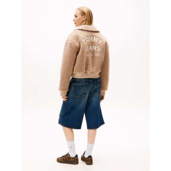 DW0DW21666GUQ_alternate5 ΓΥΝΑΙΚΕΙΟ TJW TEDDY VARSITY BOMBER TOMMY JEANS DW0DW21666-GUQ - Image 5