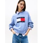 ΓΥΝΑΙΚΕΙΟ TJW MELANGE FLAG SWEATER RIB E TOMMY JEANS DW0DW21782-DZ1