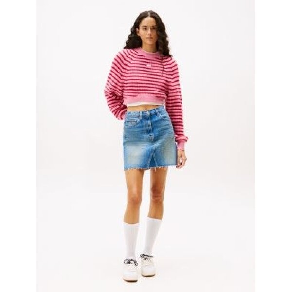 DW0DW219441A5_main (1) ΓΥΝΑΙΚΕΙΑ ΦΟΥΣΤΑ MOM UH SKIRT DI2132 TOMMY JEANS DW0DW21944-1A5NI - Image 1