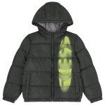ΠΑΙΔΙΚΟ ΜΠΟΥΦΑΝ LS HOODED PADDED JACKET W/ ZIP GUESS L5YL01WGB60-GU0/G9I1