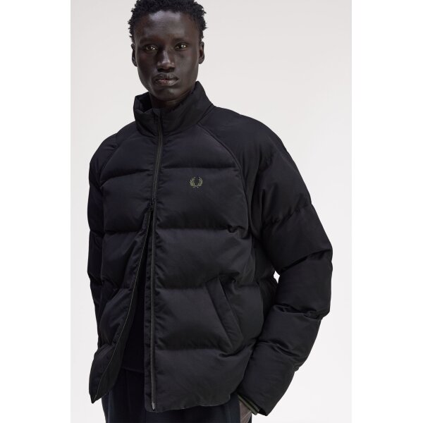 ΑΝΔΡΙΚΟ ΜΠΟΥΦΑΝ FRED PERRY J1309-102 ΜΑΥΡΟ - Image 6