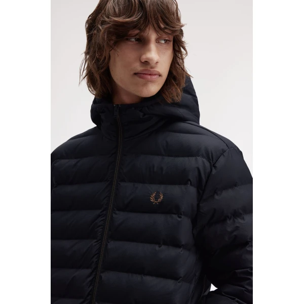 ΑΝΔΡΙΚΟ ΜΠΟΥΦΑΝ FRED PERRY J8553-184 ΜΑΥΡΟ - Image 3