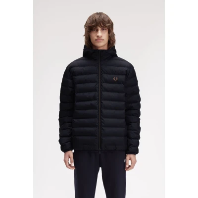 ΑΝΔΡΙΚΟ ΜΠΟΥΦΑΝ FRED PERRY J8553-184 ΜΑΥΡΟ