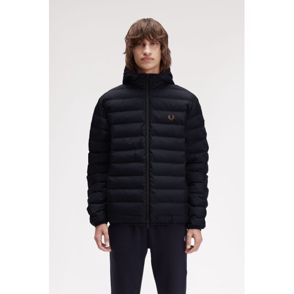 ΑΝΔΡΙΚΟ ΜΠΟΥΦΑΝ FRED PERRY J8553-184 ΜΑΥΡΟ - Image 1