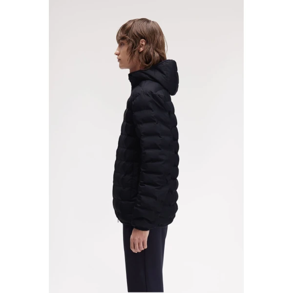 ΑΝΔΡΙΚΟ ΜΠΟΥΦΑΝ FRED PERRY J8553-184 ΜΑΥΡΟ - Image 7