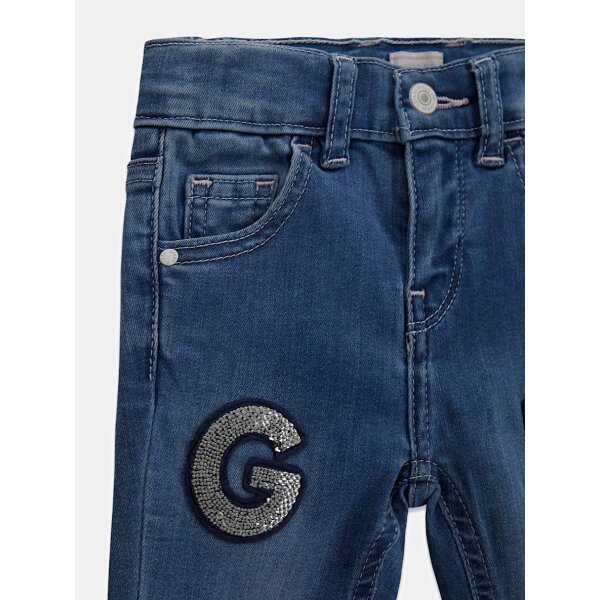 ΠΑΙΔΙΚΟ ΠΑΝΤΕΛΟΝΙ STRETCH DENIM SKINNY PANTS  GUESS K5YA02D4CA0-GU0/PETW - Image 2