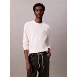 ΑΝΔΡΙΚΗ ΜΠΛΟΥΖΑ LS WAFFLE BADGE CREWNK TEE CALVIN KLEIN LV040EM217-YAS ΕΚΡΟΥ - Image 2