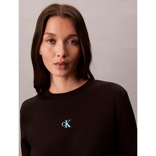 LV047D223G_UB1_alternate5 ΓΥΝΑΙΚΕΙΑ ΜΠΛΟΥΖΑ LS SATIN OMBRE GRAPHIC TEE CALVIN KLEIN LV047D223G-UB1 - Image 6