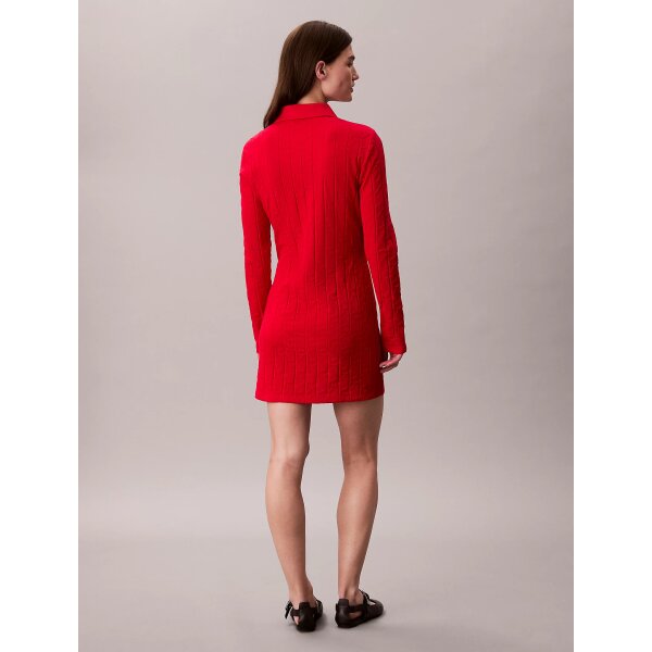 ΓΥΝΑΙΚΕΙΟ ΦΟΡΕΜΑ AOP JACQUARD LS POLO DRESS CALVIN KLEIN LV047D228G-XMD - Image 2