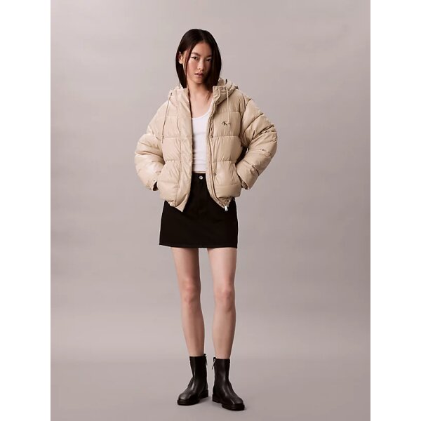 LV047D505G_NSU_alternate1 ΓΥΝΑΙΚΕΙΟ ΜΠΟΥΦΑΝ SHINE PUFFER JACKET CALVIN KLEIN LV047D505G-NSU - Image 1