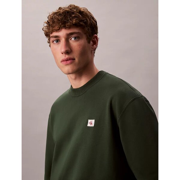 Ανδρική φούτερ BADGE 350TERRY CALVIN KLEIN LV04RC273G-LLG πράσινο - Image 4