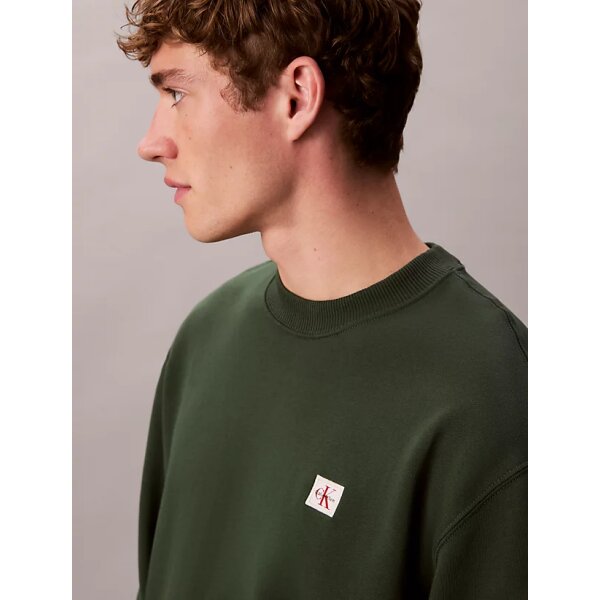 Ανδρική φούτερ BADGE 350TERRY CALVIN KLEIN LV04RC273G-LLG πράσινο - Image 2