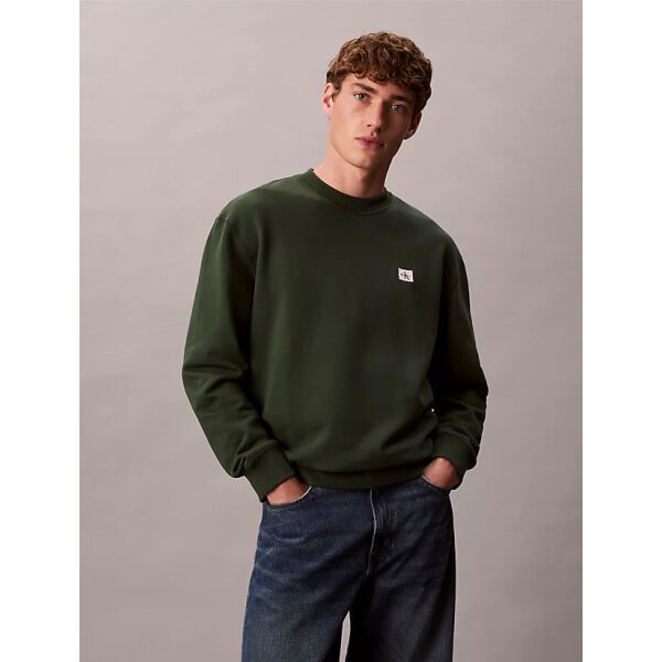 Ανδρική φούτερ BADGE 350TERRY CALVIN KLEIN LV04RC273G-LLG πράσινο - Image 1