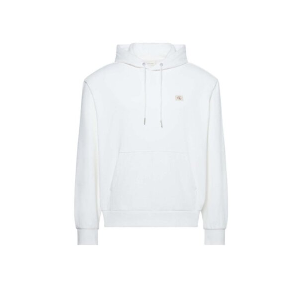 ΑΝΔΡΙΚΟ ΦΟΥΤΕΡ LS EU BADGE 350TERRY HOODIE  CALVIN KLEIN LV04RC274G-YAF ΛΕΥΚΟ - Image 1