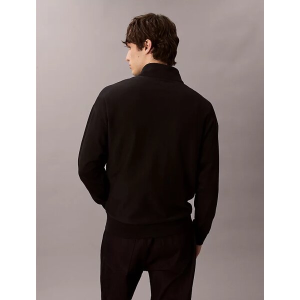 Ανδρική φούτερ Terry Relaxed Quarter Zip Sweatshirt CALVIN KLEIN LV04RD236G μαύρο - Image 2
