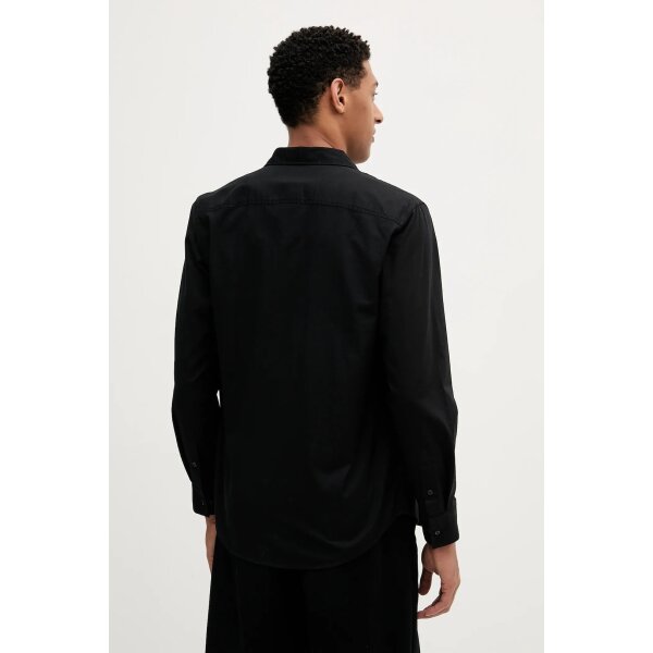 Ανδρικό πουκάμισο OXFORD CLASSIC SHIRT CALVIN KLEIN LV140EM125-UB1 μαύρο - Image 3