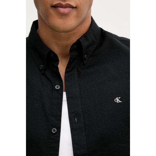 Ανδρικό πουκάμισο OXFORD CLASSIC SHIRT CALVIN KLEIN LV140EM125-UB1 μαύρο - Image 2