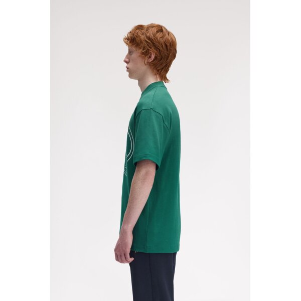 ΑΝΔΡΙΚΗ ΜΠΛΟΥΖΑ FRED PERRY M1316-Z18 ΠΡΑΣΙΝΟ - Image 3