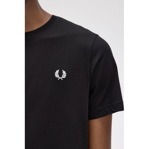 ΑΝΔΡΙΚΗ ΜΠΛΟΥΖΑ FRED PERRY M1600-102 ΜΑΥΡΟ - Image 3