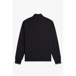 ΑΝΔΡΙΚΟ HALF ZIP SWEATSHIRT FRED PERRY M3574-S77 ΜΑΥΡΟ - Image 6