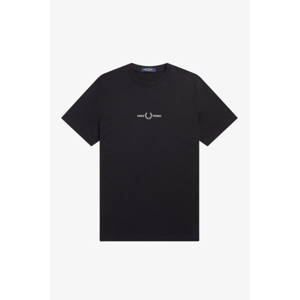 ΑΝΔΡΙΚΗ ΜΠΛΟΥΖΑ FRED PERRY M4580-102 ΜΑΥΡΟ - Image 1