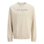 Ανδρικό φούτερ JPRCCJAYSON SWEAT CREW NECK JACK&JONES 12283436 μπεζ