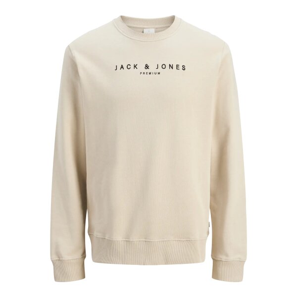 MW2vABw1mphD3_001 Ανδρικό φούτερ JPRCCJAYSON SWEAT CREW NECK JACK&JONES 12283436 μπεζ - Image 1