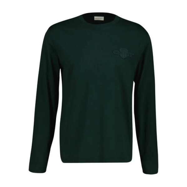 Ανδρική Μπλούζα  Μακρύ Μανίκι GANT 2003369-374 Πράσινο - Image 1