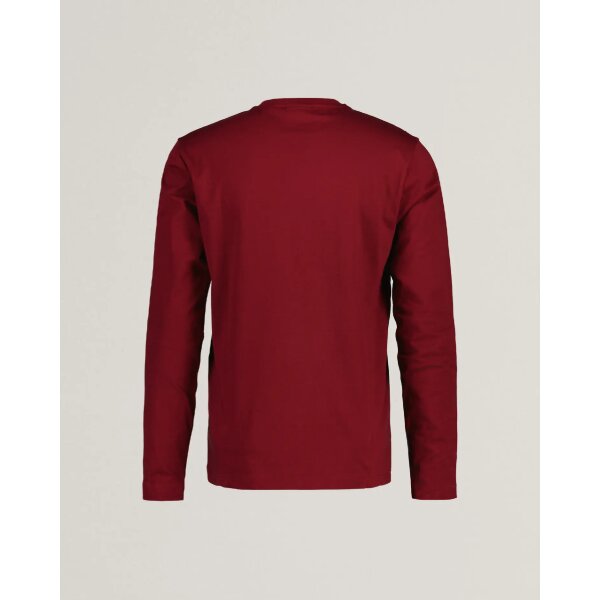 Ανδρική Μπλούζα  Μακρύ Μανίκι GANT 3G2004049-G0604 Μπορντώ - Image 2