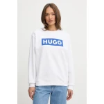 ΓΥΝΑΙΚΕΙΑ ΜΠΛΟΥΖΑ ΦΟΥΤΕΡ ΛΕΥΚΗ HUGO 50522425-100