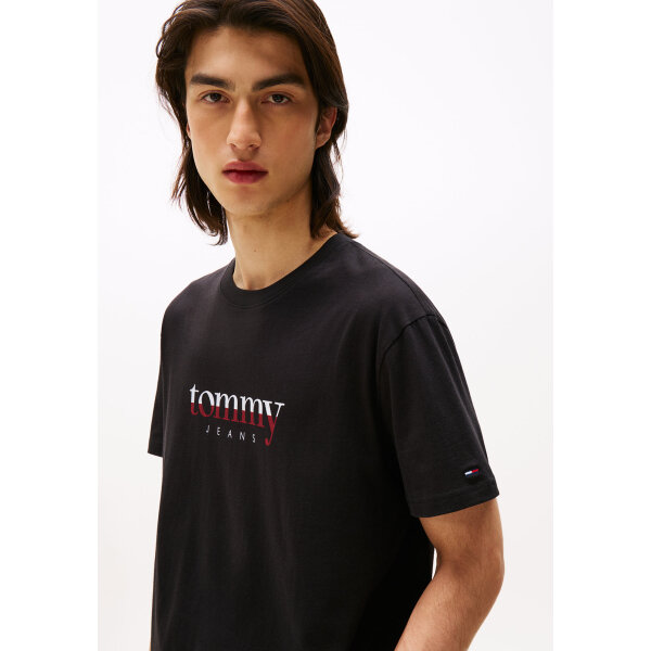 Ανδρική μπλούζα κοντό μανίκι TEE EXT TOMMY JEANS DM0DM21978 μαύρο - Image 3