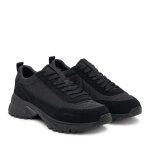 ΑΝΔΡΙΚΟ ΠΑΠΟΥΤΣΙ HIKE RUNNER CASUAL NY-SU AOP CALVIN KLEIN YM0YM01378-0GJ ΜΑΥΡΟ