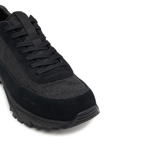 YM0YM01378-0GJ_000_4-768x768 ΑΝΔΡΙΚΟ ΠΑΠΟΥΤΣΙ HIKE RUNNER CASUAL NY-SU AOP CALVIN KLEIN YM0YM01378-0GJ ΜΑΥΡΟ - Image 3